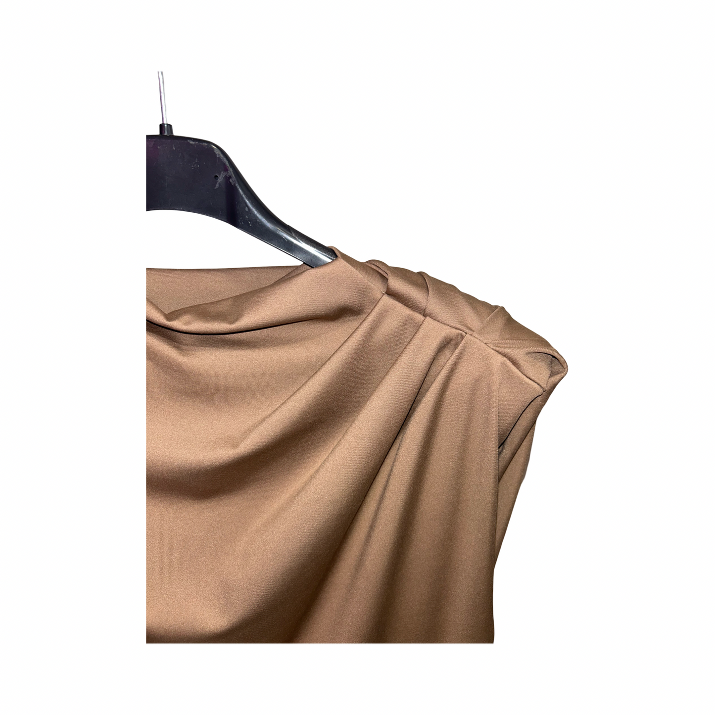 Robe moulante drapée