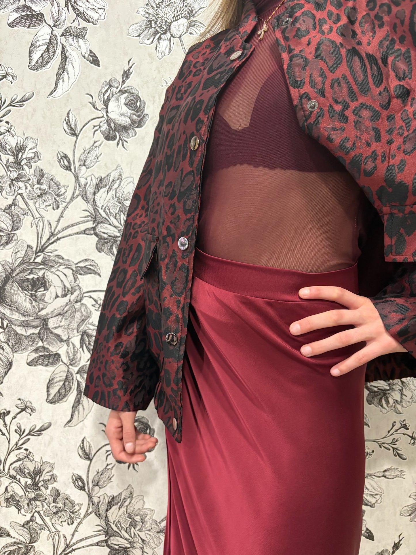 Jupe satin
