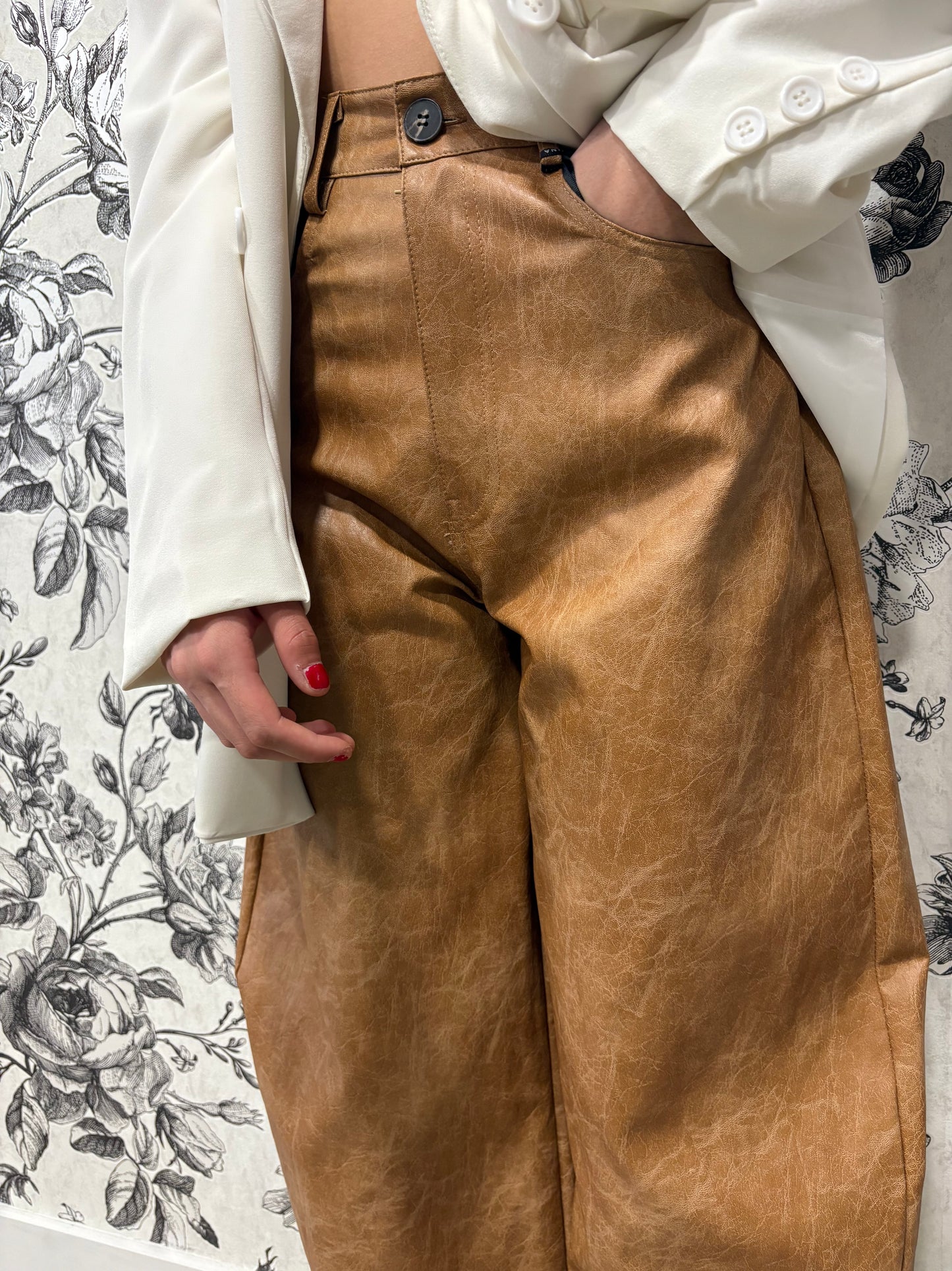 Pantalon effet vieilli - style & caractère