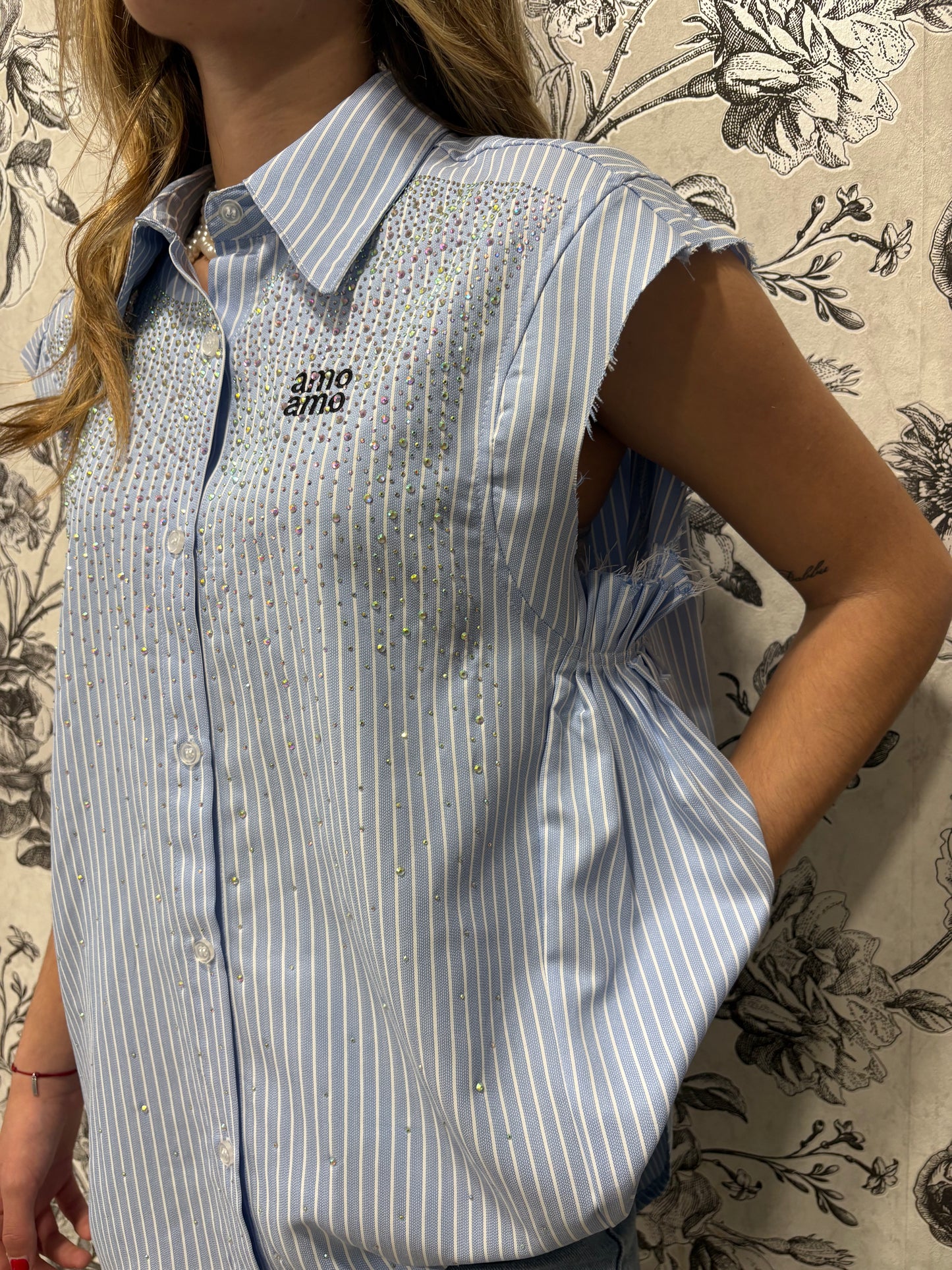 Chemise Strass