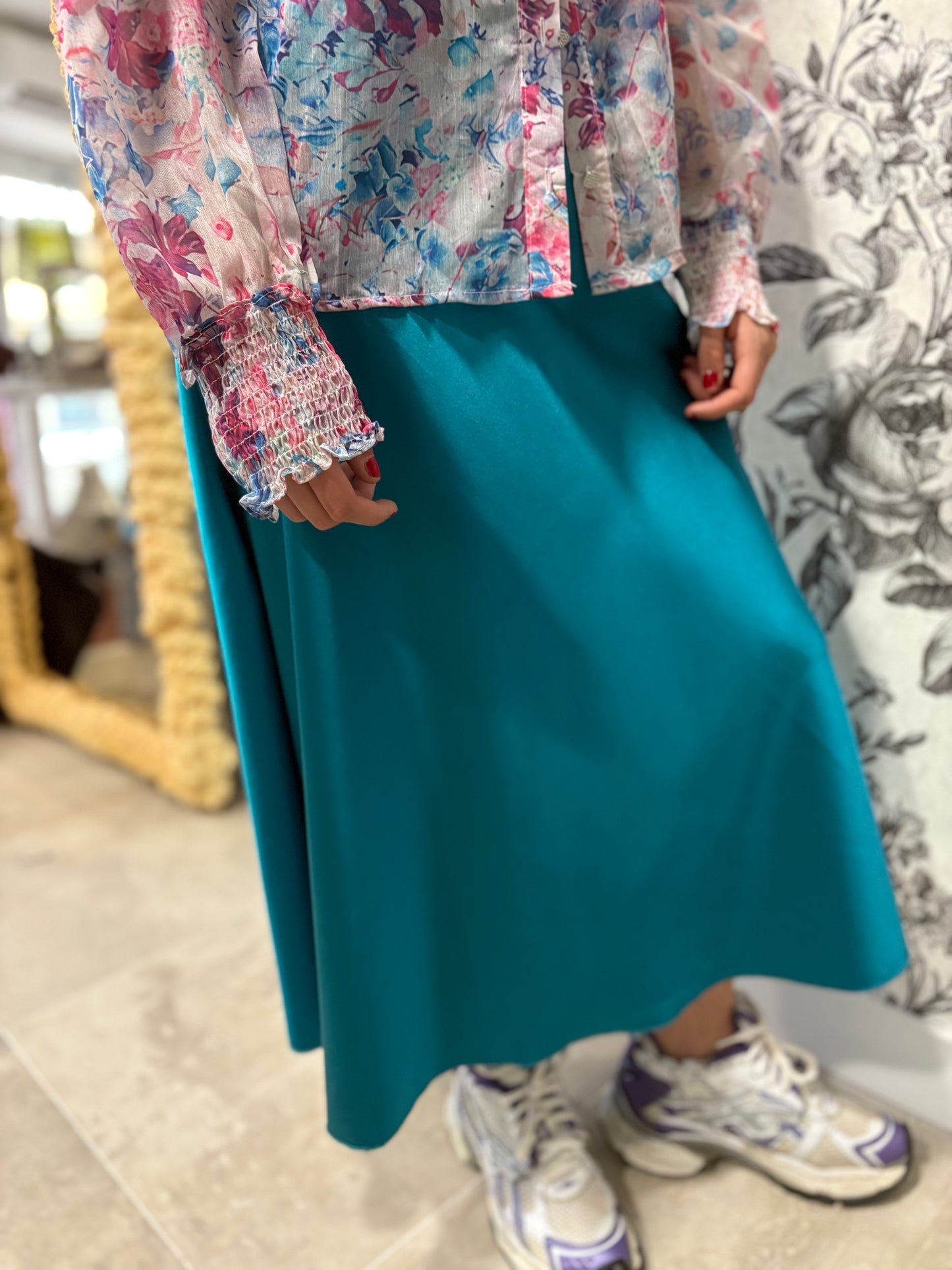 Jupe satin