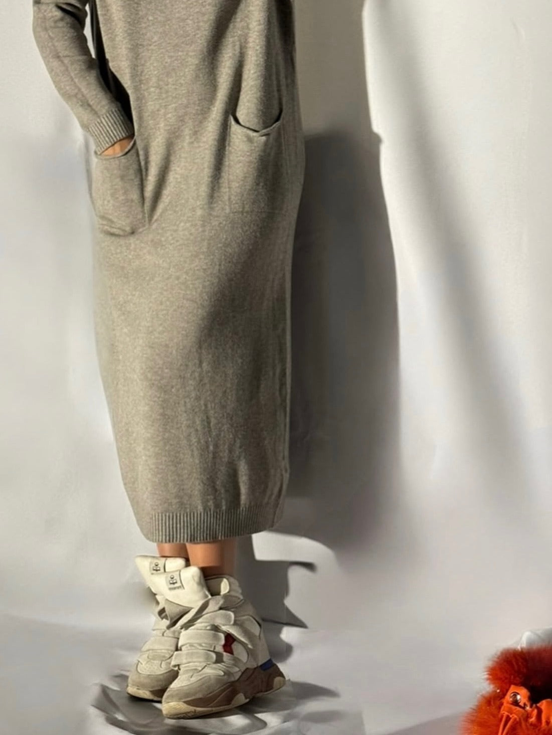 Robe longue en laine - Confort & élégance au rdv