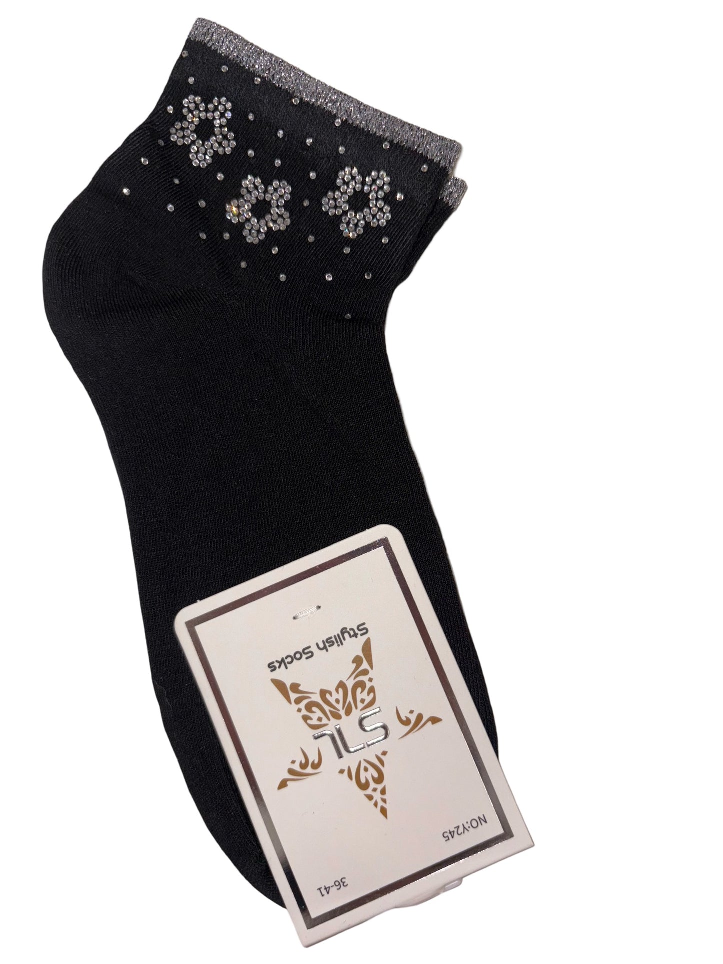Chaussette fleuris