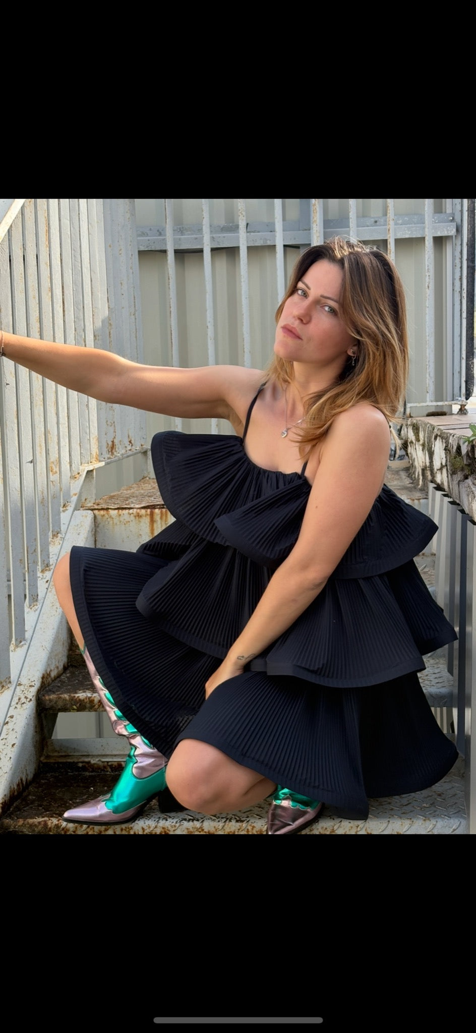 Cowgirl couture et vague noir