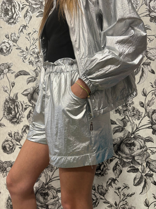 Ensemble silver - short & veste